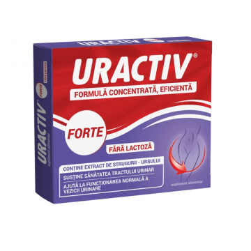 Uractiv Forte fara lactoza 10 capsule