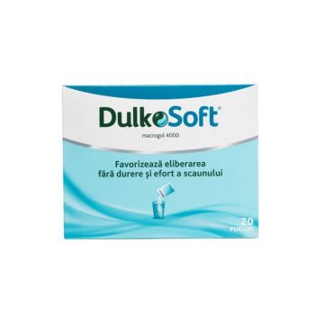 DulkoSoft, pulbere pentru solutie orala, 10 g, 20 plicuri, Sanofi