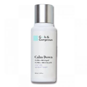 Geek & Gorgeous Calm Down Lotiune exfolianta, 100 ml