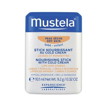 MUSTELA Stick nutritiv cu Cold Cream, 9.2 g