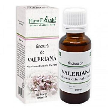 PLE Tinctura de Valeriana, tulburari de somn, 30 ml