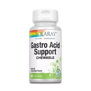 Secom Gastro Acid Support, 30 tablete masticabile
