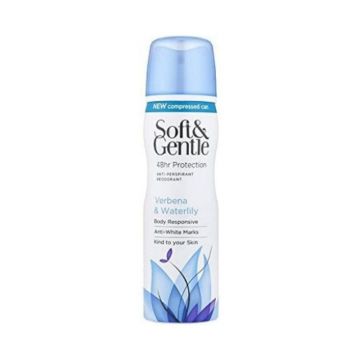 Soft & Gentle deodorant verbina si nufar, 150 ml