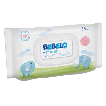 Bebelo Servetele umede, 56 bucati