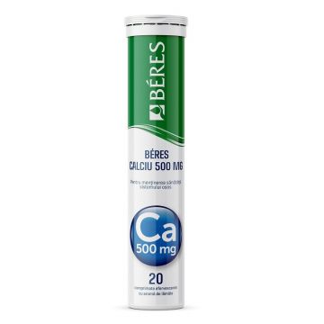 Beres Calciu 500mg 20 comprimate efervescente