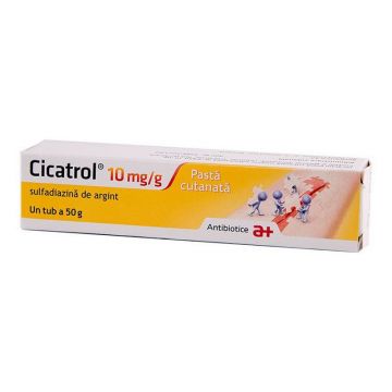 Cicatrol 10mg/g pasta cutanata 20g