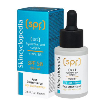 Crema-serum pentru imperfectiuni cu SPF50, 30ml, Skincyclopedia