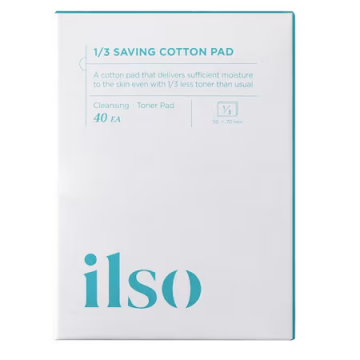 Dischete demachiante 1/3 Saving Cotton Pad, 40 bucati, Ilso