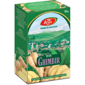 Fares Ceai din Radacina de Ghimbir D135, 50 g