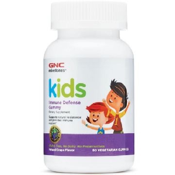 GNC Kids Immune Defense pentru copii 4 -12 ani ,60 jeleuri