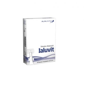 Ialuvit Solutie Oftalmica 15 flacoane 0,6ml