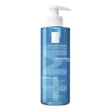 LA ROCHE-POSAY Effaclar Gel Spumant Purifiant+M pentru pielea grasa cu tendinta acneica, anti-imperfectiuni 400ml