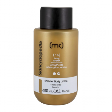 Lotiune de corp shimmer cu 5% complex de fermitate, 300ml, Skincyclopedia