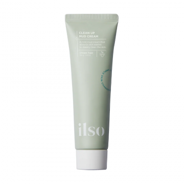 Masca purificatoare cu argila Clean Up Wash-Off Mud, 100g, Ilso
