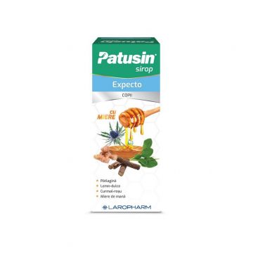 Patusin Expecto sirop pentru copii, 100 ml, Laropharm