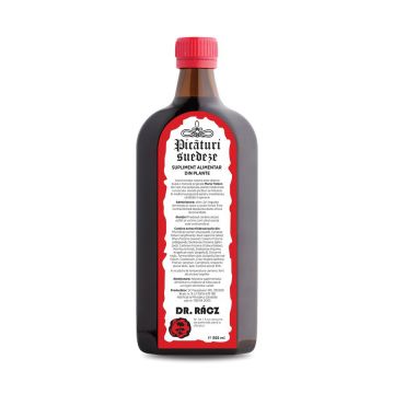 Picaturi suedeze - Bitter Dr. Racz 500 ml