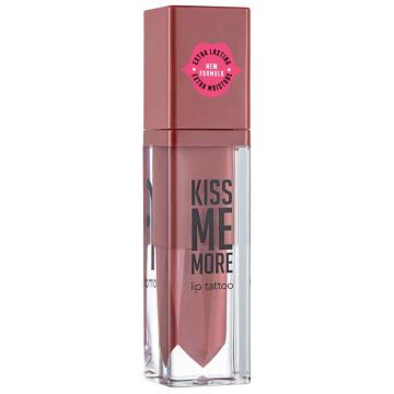 Ruj lichid Kiss Me More Lip Tattoo No 21 Naive, 3.8ml, Flormar