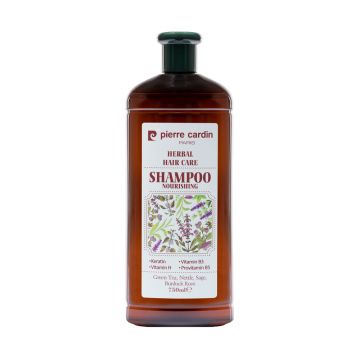 Sampon hranitor pentru par gras Herbal, 750ml, Pierre Cardin