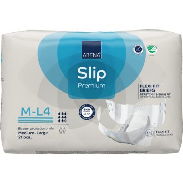 Scutece pentru adulti Flexi Fit Premium M-L4 cu absorbtie 3400ml, 21 bucati, Abena