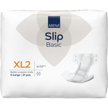Scutece pentru adulti Slip Basic XL2 cu absorbtie 3300ml, 21 bucati, Abena Scutece pentru adulti Slip Basic XL2 cu absorbtie 3300ml, 21 bucati, Abena