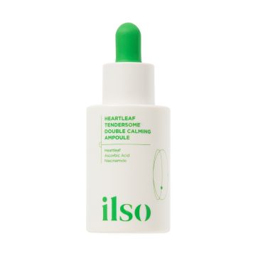 Ser facial calmant Heartleaf Tendersome Double Calming Ampoule, 30ml, Ilso Ser facial calmant Heartleaf Tendersome Double Calming Ampoule, 30ml, Ilso