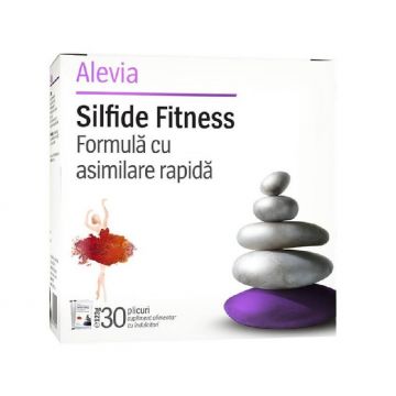 Silfide Fitness - Supliment alimentar -Formula cu asimilare rapida x 30 plicuri Alevia