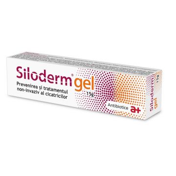 Siloderm gel 15g Antibiotice