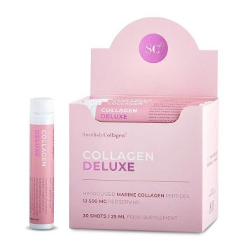 Swedish Collagen Deluxe Hidrolizat Marin 12.500 mg 30 fiole Swedish Collagen Deluxe Hidrolizat Marin 12.500 mg 30 fiole