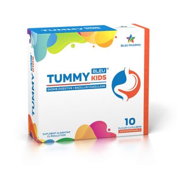Tummy Kids Bleu 10 plicuri Bleu Pharma
