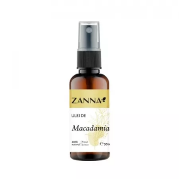 Ulei de macadamia, 50ml, Zanna