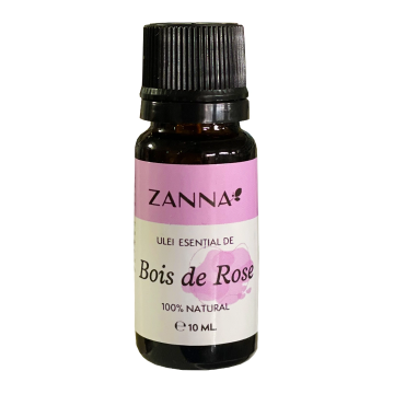 Ulei esential din lemn de trandafir, 10ml, Zanna