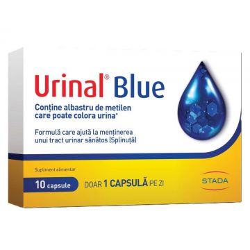 Urinal Blue 10 capsule Stada