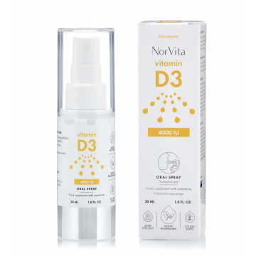 Vitamina D3 4000 UI spray oral 30ml Norvita