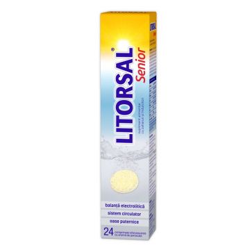 Zdrovit Litorsal Senior 24 comprimate efervescente