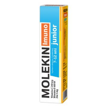 Zdrovit Molekin Imuno junior 7-12 ani 20 comprimate efervescente