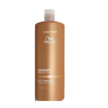 Balsam hidratant pentru par uscat si lipsit de stralucire cu Squalane & Omega 9 Ultimate Smooth Wella Professionals, 1000 ml (Gramaj: 200 ml)
