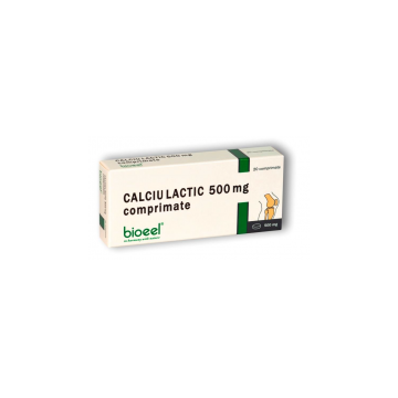 Calciu lactic 20cpr BIOEEL