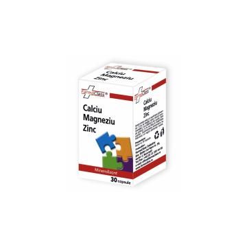 Calciu, magneziu, zinc 40cps FARMACLASS