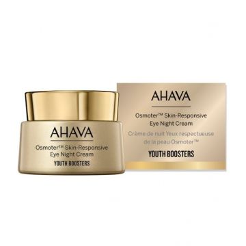 Crema antirid de ochi pentru noapte Osmoter Youth Boosters, Ahava, 15 ml