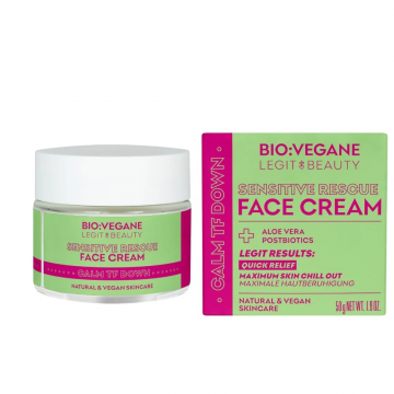 Crema de fata Calm TF Down Legit Beauty, 50ml, Bio:Vegane
