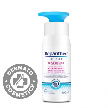 Crema relipidanta pentru corp Bepanthen Derma, 400ml, Bayer Crema relipidanta pentru corp Bepanthen Derma, 400ml, Bayer