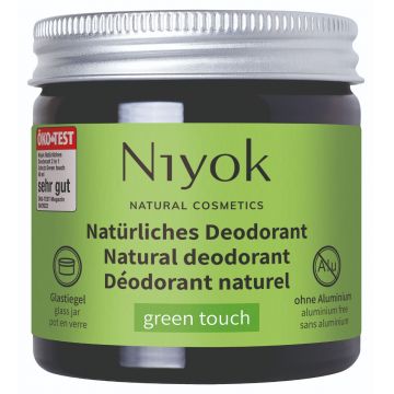 Deodorant crema 100% natural cu aroma de Green Touch, 40ml, Niyok