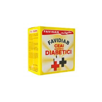 Favidiab  ceai pentru diabetici d016 50gr FAVISAN