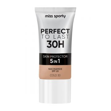 Fond de ten Perfect To Last 30H 30 Cold, 22ml, Miss Sporty