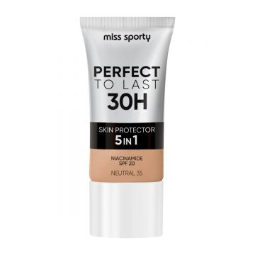 Fond de ten Perfect To Last 30H 35 Neutral, 22ml, Miss Sporty