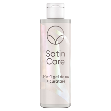 Gel de curatare 2 in 1 pentru zona intima Venus Satin Care, 190ml, Gillette