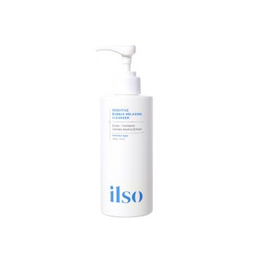 Gel de curatare faciala Sensitive Bubble Relaxing Cleanser, 200ml, Ilso
