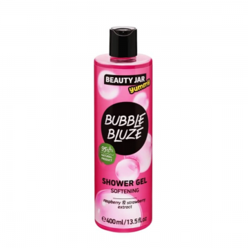 Gel de dus cu extract de zmeura si capsuni Bubble Bluze, 400ml, Beauty Jar Gel de dus cu extract de zmeura si capsuni Bubble Bluze, 400ml, Beauty Jar
