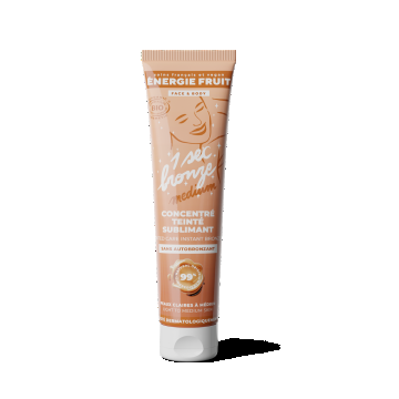 Lotiune iluminatoare fata si corp cu efect de bronz instant Light to Mid skin, 100ml, Energie Fruit