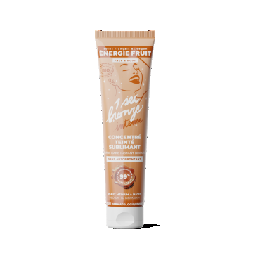 Lotiune iluminatoare fata si corp cu efect de bronz instant Mid to Dark skin, 100ml, Energie Fruit